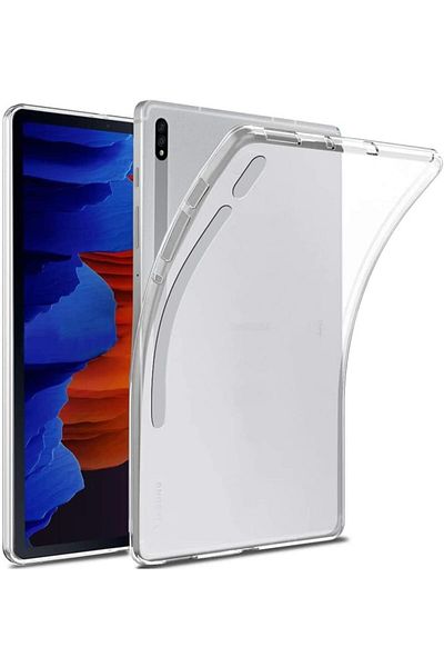 erorex جراب شفاف من Lukione متوافق مع Samsung Galaxy Tab S7 FE 2021/S7 Plus 2020 مقاس 12.4 بوصة،