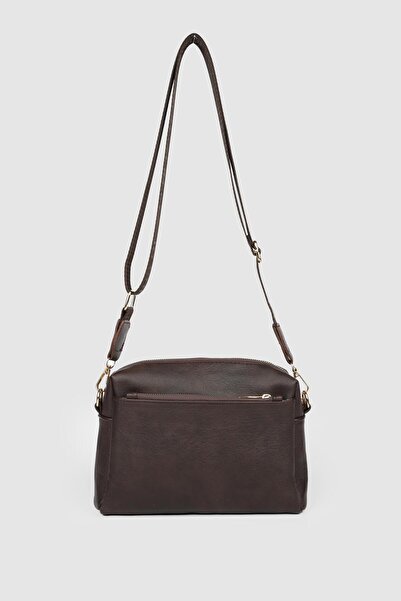 La La'Graccio Paris La'Graccio Paris Women's Lea Strap Bag Brown