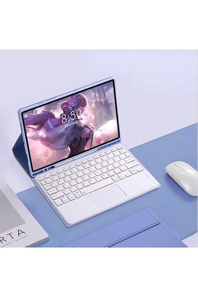 erorex Fegishilly Touched Keyboard Case Compatible with Samsung Galaxy Tab S9 FE Plus 2023 12.4inch