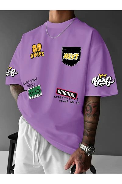 npLStore Μπλουζάκι Unisex Printed Oversize