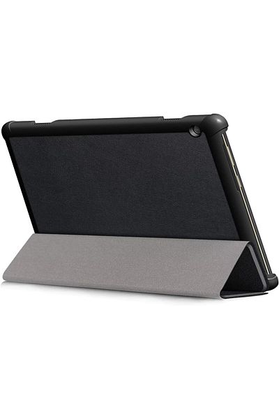 erorex جراب Kepuch Custer لجهاز Lenovo Tab M10 TB-X605F TB-X505F - غطاء صلب من الجلد الصناعي فائق النحافة