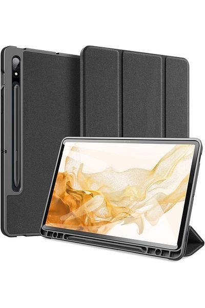erorex حافظة سلسلة DUX DUCIS [Domo]، مصممة لجهاز Samsung Galaxy Tab S8 (X700/X706) / S7 (T870/T875/T876B)،