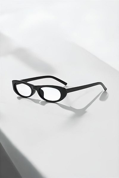 MACERATİ Laurent Slim Thin Black Popular Glasses