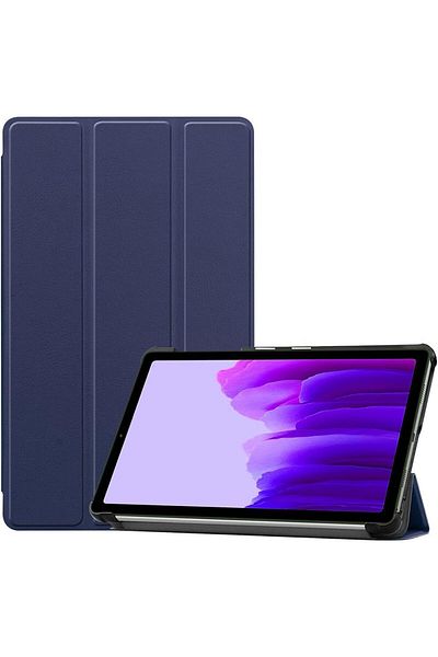 erorex جراب Kepuch Custer لجهاز Samsung Galaxy Tab A7 Lite مقاس 8.7 بوصة T220 T225 - غلاف صلب من جلد البولي يوريثان فائق النحافة