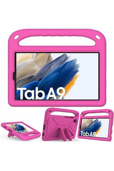 erorex . حافظة AXIYIBZI للأطفال لجهاز Samsung Galaxy Tab A9 2023 - وردي