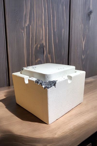 RocArt Home Τετράγωνο τασάκι από σκυρόδεμα