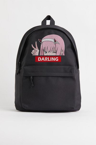 Toum Σακίδιο πλάτης Harajuku Zero Two Darling Printed Unisex