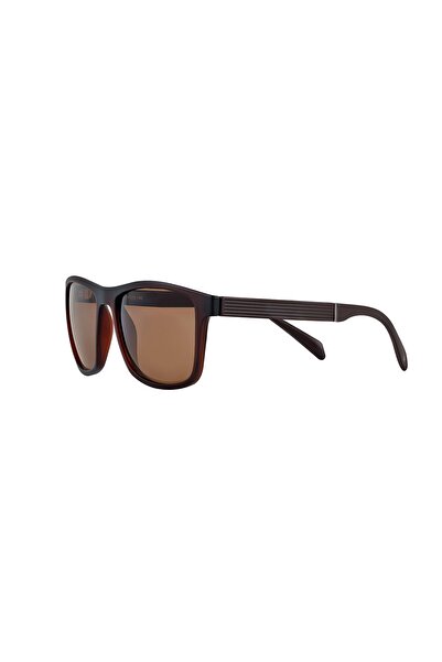 EYE OF HORUS C3 Matte Brown Men's Sunglasses - EOH1058Y