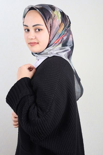 Berussa Κρυστάλλινο κασκόλ με υβριδικό σχέδιο - Μοτίβο-02 - Χρώμα-16