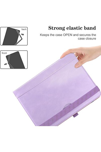 erorex حافظة ProCase العالمية للكمبيوتر اللوحي مقاس 9-10.1 بوصة - أرجواني فاتح