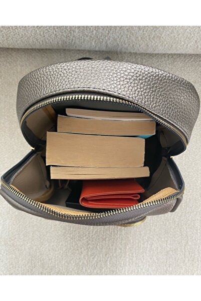 ESNEVA Women's Zippered Shoulder Backpack with Adjustable Strap Suitable for Daily Use