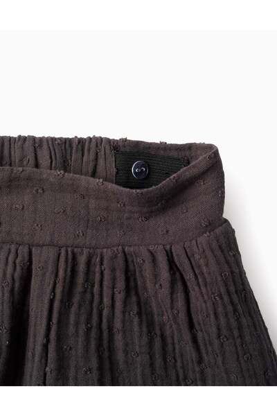 Ziddy Bamboo Shorts for Girls, Grey