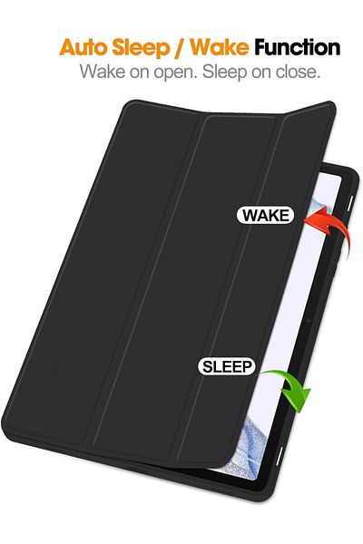 erorex غطاء T Tersely Flip Case Cover for Samsung Galaxy Tab S9 2023 (11 Inch)، غطاء ذكي مع حامل وغطاء صلب