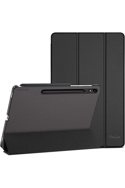 erorex حافظة ProCase لجهاز Galaxy Tab S8 Plus 2022/ Tab S7 FE 2021/ Tab S7 Plus 2020 مقاس 12.4 بوصة، حافظة واقية