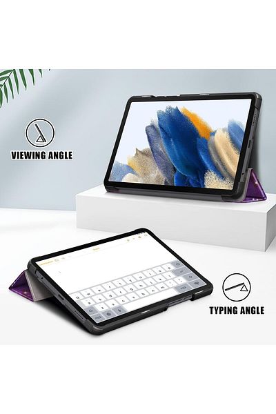erorex جراب PU لجهاز Sansung Galaxy Tab A9 8.7 (2023)-X110-X115N اللوحي، YHX