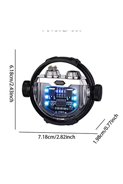 Arda-Han Ticaret Usb Elektrikli Şarj Edilebilir Plazma Döner Aydınlatmalı Çakmak