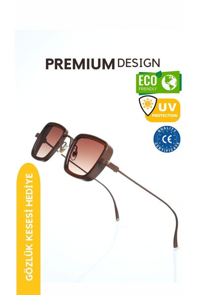 WATCHOFROYAL ROYAL EYEWEAR EX657 DARK BROWN SUNGLASSES