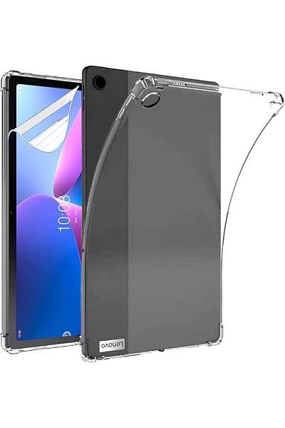 erorex [عبوة 1+2] جراب SPLACK متوافق مع Lenovo Tab M10 Plus الجيل الثالث مقاس 10.6 بوصة 2022 مع 2 جراب TPU ناعم