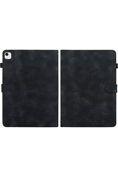 erorex جراب Fegishilly متوافق مع iPad Air 13 2024 A2903 مقاس 13 بوصة، جلد صناعي بنمط زهور متعدد