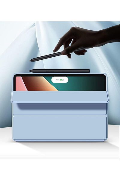 erorex جراب XIEHUZA لجهاز Xiaomi Pad 6/ Xiaomi Pad 6 Pro مقاس 11 بوصة 2023، جراب رفيع قابل للطي ثلاثي الطي مع