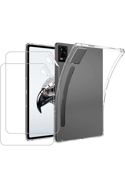 erorex Lukione [1+2 Pack] Compatible with ZTE nubia Red Magic Tablet Case & Screen Protector