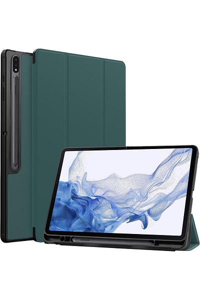 erorex حافظة UOEPOWA مع حامل قلم متوافقة مع Samsung Galaxy Tab S9 Plus 12.4 بوصة 2023، رفيعة للغاية