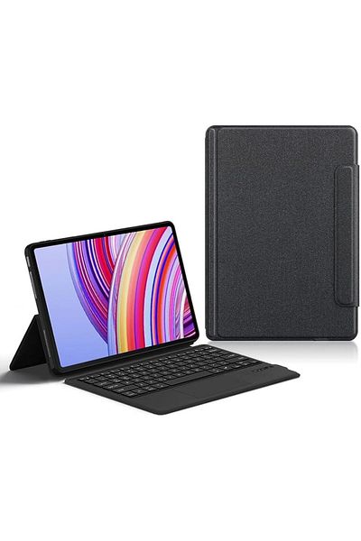 erorex لوحة مفاتيح Fegishilly متوافقة مع جهاز Xiaomi Poco Pad 12.1 بوصة 2024 لوحة مفاتيح تعمل باللمس بتقنية البلوتوث