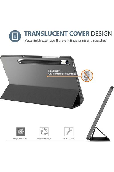 erorex ProCase Smart Case for Galaxy Tab S9 FE 5G 10.9" 2023 - Black