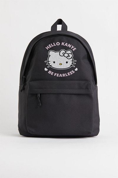 Toum Hello Kanye Be Fearless Printed Unisex Backpack