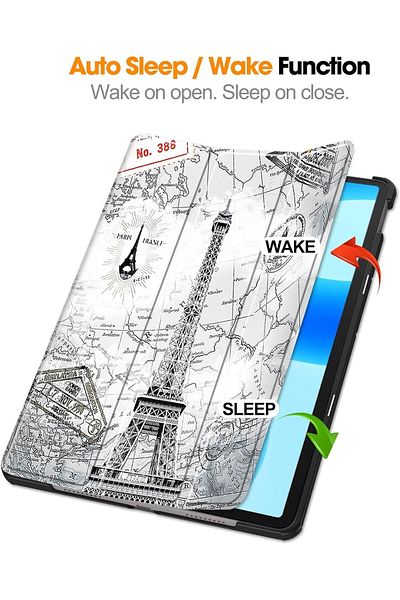 erorex حافظة eWINNER متوافقة مع جهاز Huawei Pad Slim Tri-Fold Stand الذكي اللوحي/زوايا مشاهدة متعددة