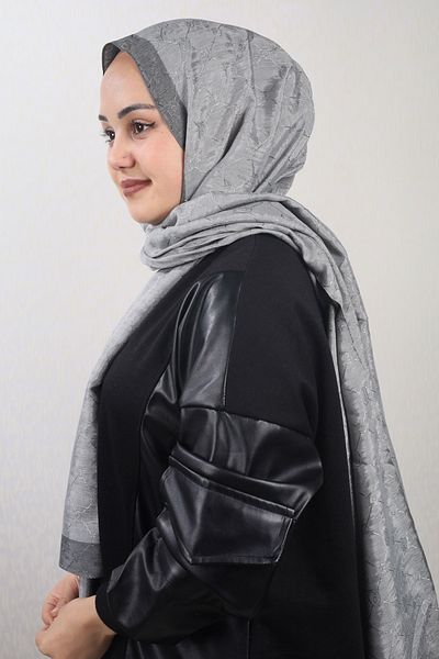 PİRAMİT Pyramid Monogram Flush Shawl - Pattern-01 - Color-22