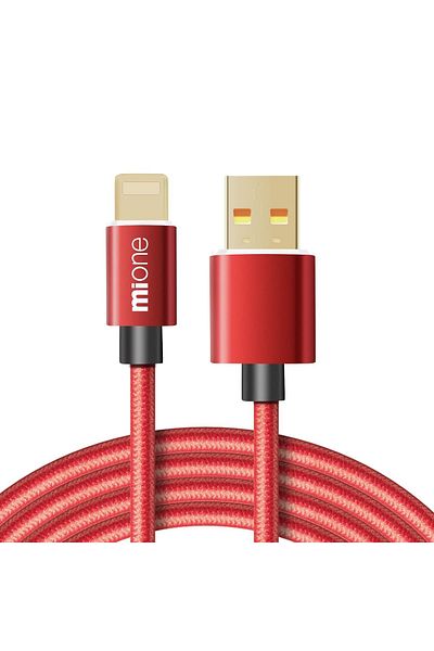 MIONE Fast Charging Cable USB Lightning 2A Data Transfer for IPhone 1.5 Meters