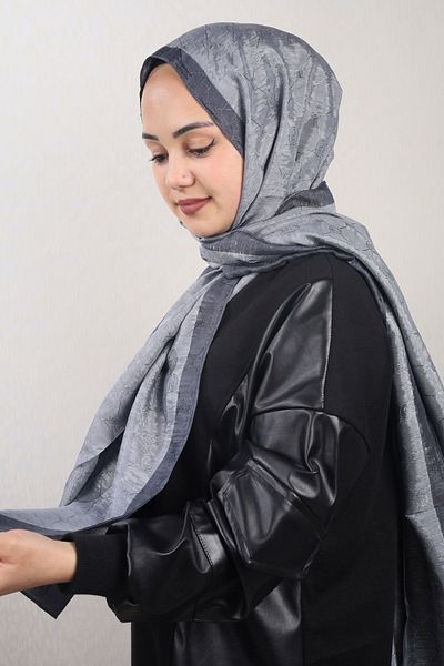 PİRAMİT Pyramid Monogram Flush Shawl - Pattern-01 - Color-21