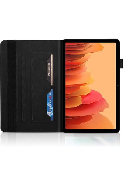 erorex جراب Fegishilly لجهاز Galaxy Tab S8 مقاس 11 بوصة، غطاء حامل من الجلد الصناعي الفاخر مع قلم رصاص