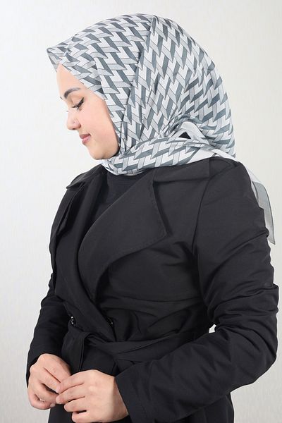 Emproyal وشاح من القطن الطبيعي منقوش - نمط-06 - لون-03