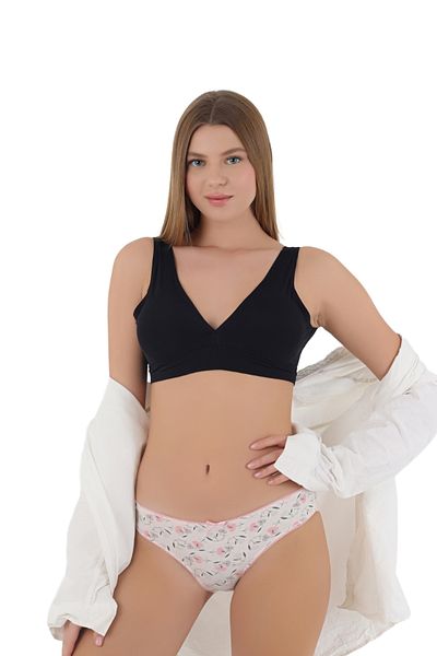CNT Chiloți din bumbac cu model pentru femei, care oferă eleganță și confort împreună