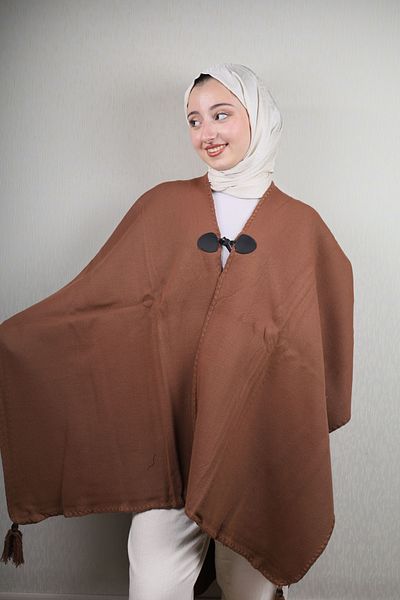 BAYSEM Knitwear Poncho - Pattern-04 - Color-02