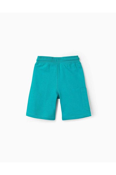 Ziddy Jersey Shorts for Boys 'Searching', Green