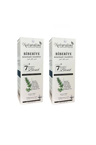 Naturaline Professional Rosemary Shampoo 400 ml 2 Pieces Roemary Shampoo 7 Natural Composition