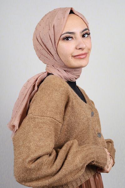 poloist Şal Pıtpıt de culoare uni - Model-04 - Culoare-25