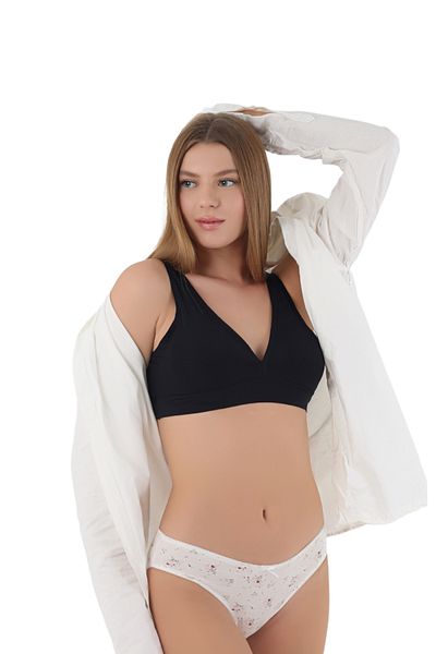 CNT Chiloți din bumbac cu model pentru femei, care oferă eleganță și confort împreună
