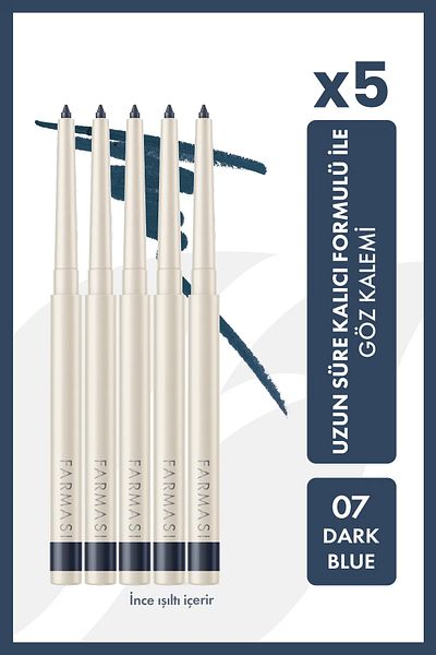 Farmasi 5 Pack Elevator Eye Pencil - 07 Dark Blue