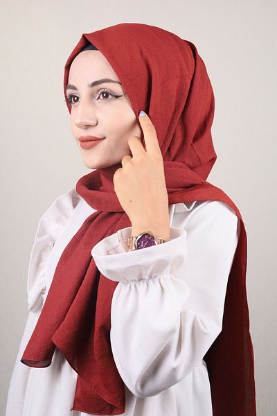 Modakaşmir Fashion Cashmere Glittered Cotton Shawl - Pattern-01 - Color-08