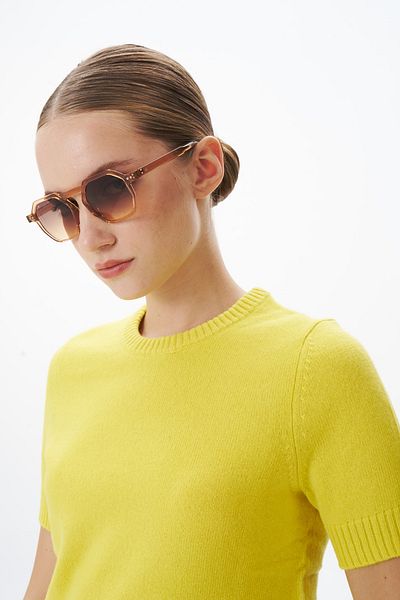 EYE OF HORUS C7 Model Brown Sunglasses - EOH1142