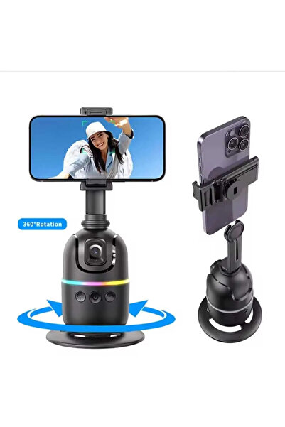 ERCTECH Yüz Takibi Yapan 360° Dönen Gimbal Telefon Sabitleyici Selfie ve Vide...