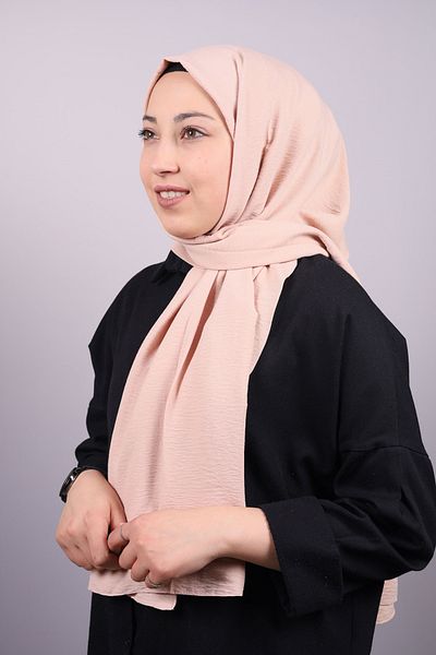 PİRAMİT Pyramid Solid Color Cotton Shawl - Pattern-01 - Color-39