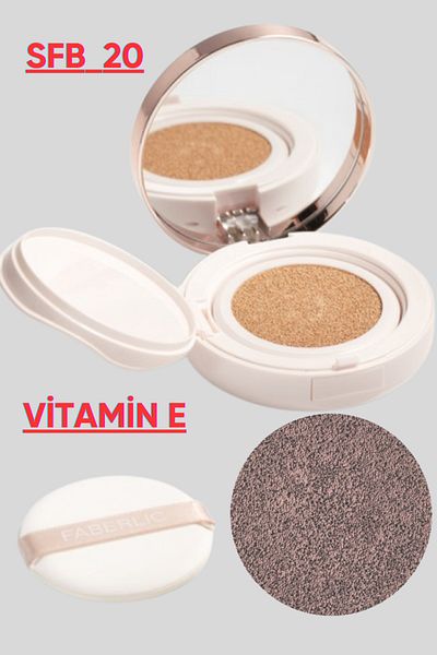 Faberlic Glam Team Baby Face Foundation Sponge, Tone *Dark Brown*6681