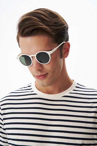 EYE OF HORUS Eoh1064 C191 White Unisex Sunglasses