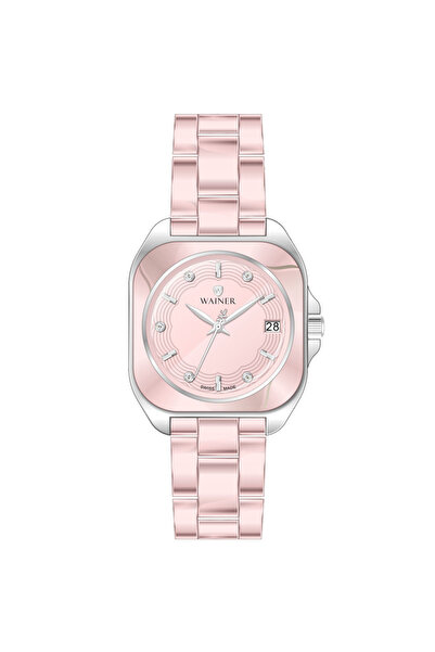 Wainer WA.18070-B SERAMİK Safir Camlı İsviçre üretimi 5 Yıl Garantili Kadın Kol Saati
