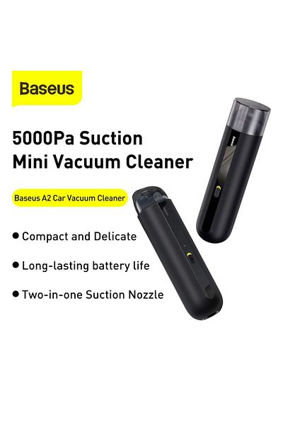 Baseus A2 Car Vacuum Cleaner（5000pa）Black